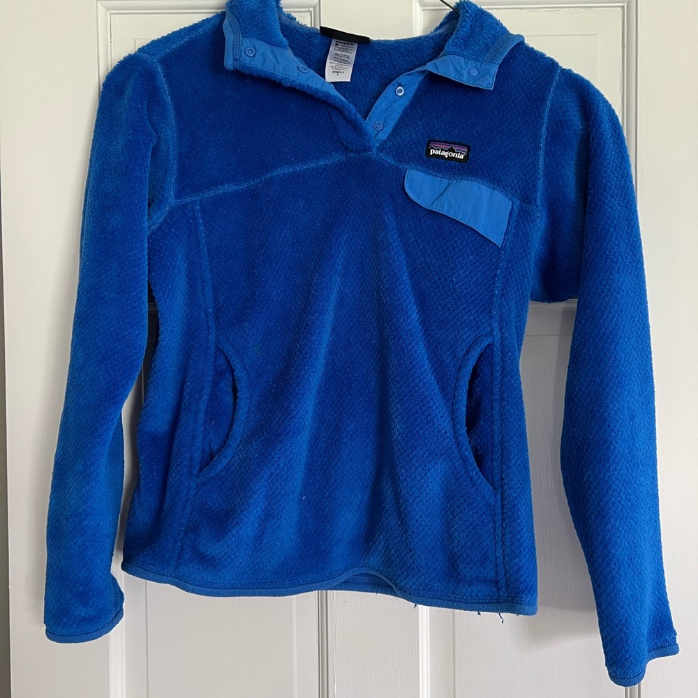 Patagonia coat. Great for running